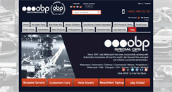 Desktop Screenshot of obpltd.com